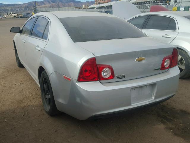 1G1ZA5EU7BF371906 - 2011 CHEVROLET MALIBU LS SILVER photo 3