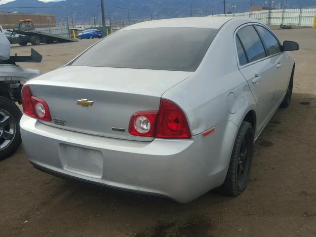 1G1ZA5EU7BF371906 - 2011 CHEVROLET MALIBU LS SILVER photo 4