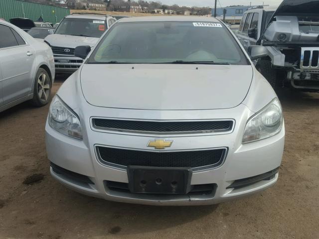 1G1ZA5EU7BF371906 - 2011 CHEVROLET MALIBU LS SILVER photo 9