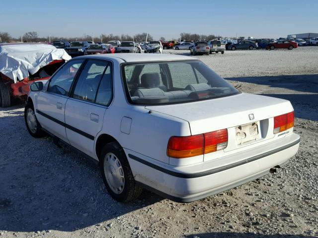 1HGCB7678NA181727 - 1992 HONDA ACCORD EX WHITE photo 3