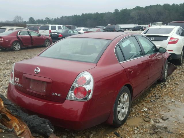 1N4AL11DX5C131094 - 2005 NISSAN ALTIMA S RED photo 4