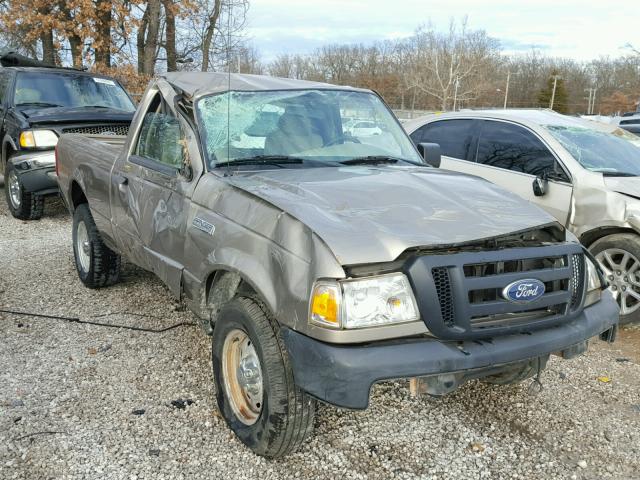 1FTYR10U76PA17475 - 2006 FORD RANGER GOLD photo 1