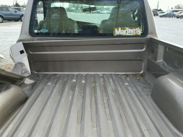 1FTYR10U76PA17475 - 2006 FORD RANGER GOLD photo 6