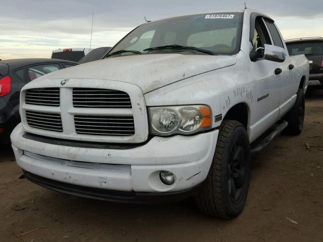 1D7HU18D53S244374 - 2003 DODGE RAM 1500 S WHITE photo 2