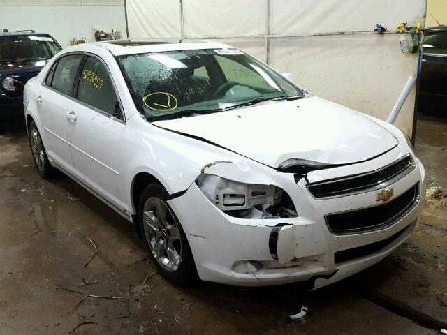 1G1ZC5EB5A4112978 - 2010 CHEVROLET MALIBU 1LT WHITE photo 1