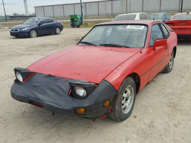 92A0431701 - 1980 PORSCHE 924 RED photo 2