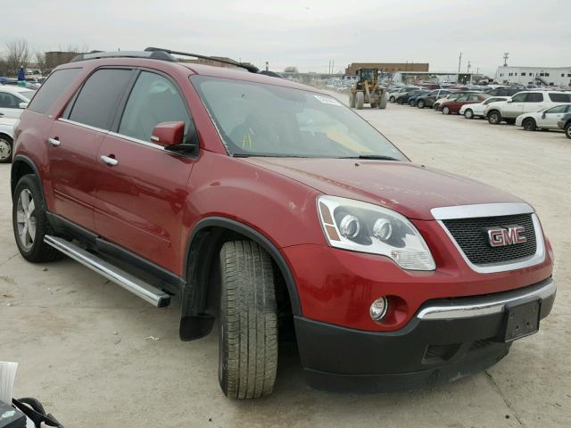 1GKKRRED3CJ284323 - 2012 GMC ACADIA SLT MAROON photo 1