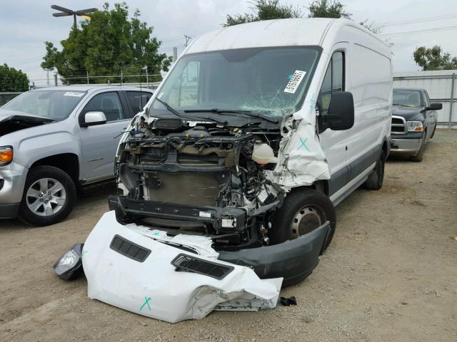 1FTNE2CM2FKA99421 - 2015 FORD TRANSIT T- WHITE photo 2