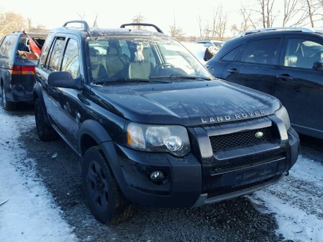 SALNY22215A454549 - 2005 LAND ROVER FREELANDER BLACK photo 1