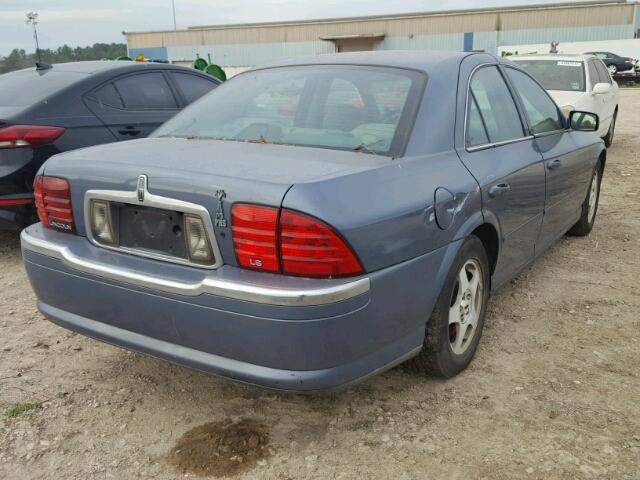 1LNHM86S1YY872257 - 2000 LINCOLN LS BLUE photo 4