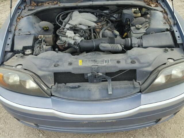 1LNHM86S1YY872257 - 2000 LINCOLN LS BLUE photo 7