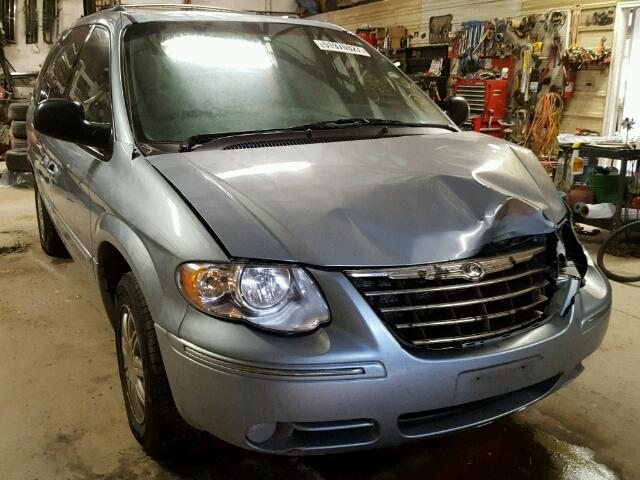 2A4GP64L06R710140 - 2006 CHRYSLER TOWN & COU BLUE photo 1