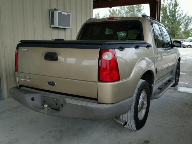 1FMZU67E21UC08144 - 2001 FORD EXPLORER S GOLD photo 4