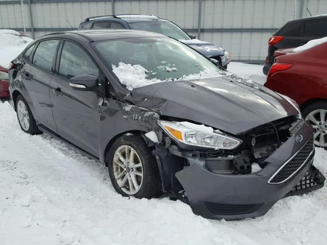 1FADP3F22FL380883 - 2015 FORD FOCUS SE GRAY photo 1