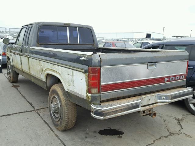 1FTHX26L5FKB21647 - 1985 FORD F250 GRAY photo 3