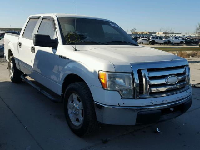 1FTRW12849FA88530 - 2009 FORD F150 SUPER WHITE photo 1