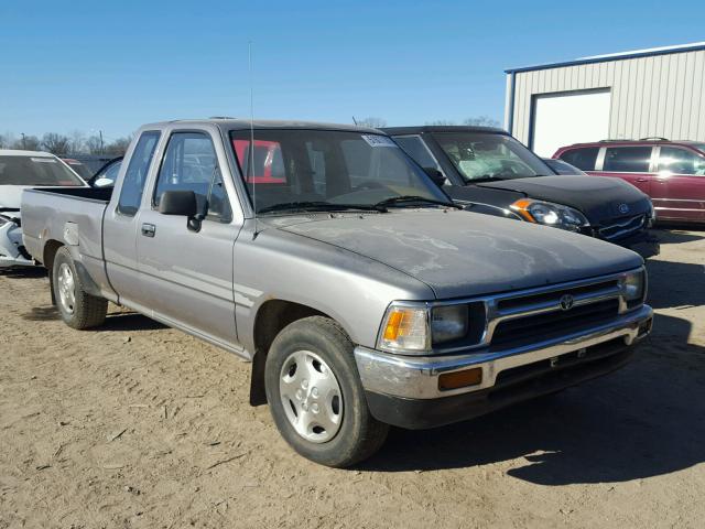 4TARN93P6RZ235433 - 1994 TOYOTA PICKUP 1/2 GRAY photo 1