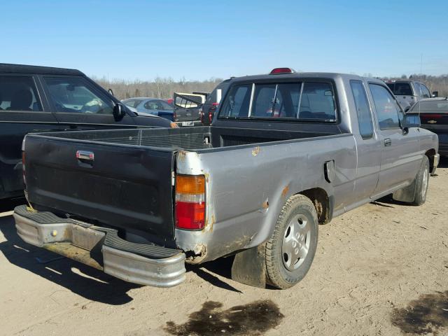 4TARN93P6RZ235433 - 1994 TOYOTA PICKUP 1/2 GRAY photo 4