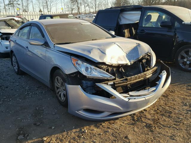 5NPEB4AC6DH602894 - 2013 HYUNDAI SONATA GLS BLUE photo 1