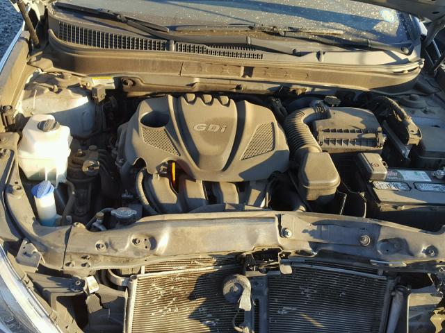 5NPEB4AC6DH602894 - 2013 HYUNDAI SONATA GLS BLUE photo 7