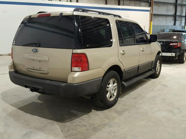 1FMPU16535LA66815 - 2005 FORD EXPEDITION BEIGE photo 4