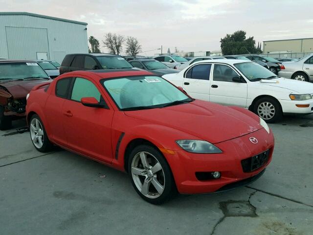 JM1FE173050158539 - 2005 MAZDA RX8 RED photo 1