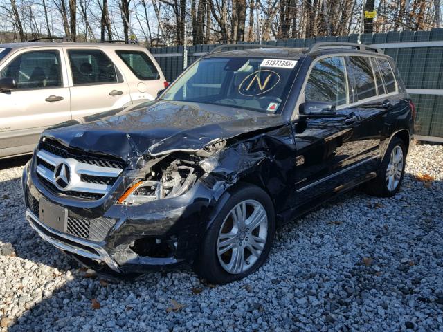 WDCGG8JB4FG347432 - 2015 MERCEDES-BENZ GLK 350 4M BLACK photo 2