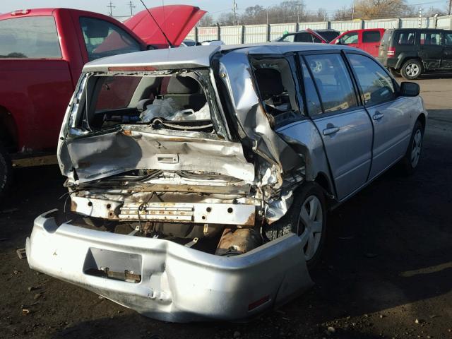 JA3AD29F14U013560 - 2004 MITSUBISHI LANCER LS SILVER photo 4