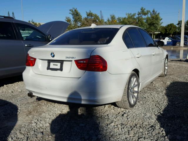 WBAPH7G54BNN06127 - 2011 BMW 328 I WHITE photo 4