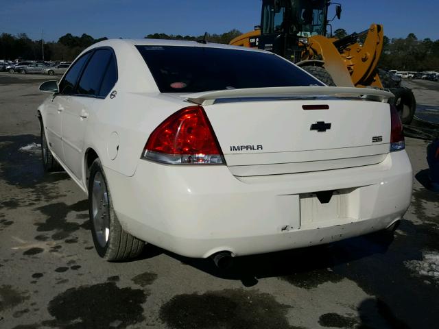 2G1WD58C669147053 - 2006 CHEVROLET IMPALA SUP WHITE photo 3