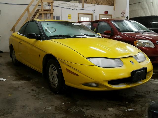 1G8ZR12791Z103440 - 2001 SATURN SC2 YELLOW photo 1