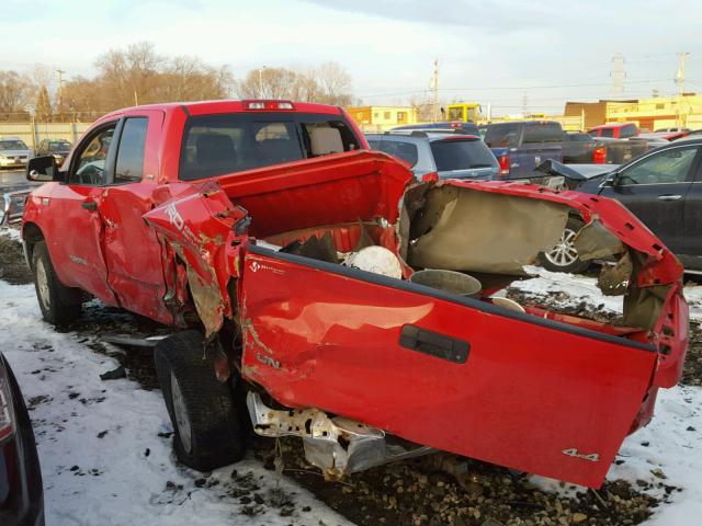 5TFBV54188X062856 - 2008 TOYOTA TUNDRA DOU RED photo 3