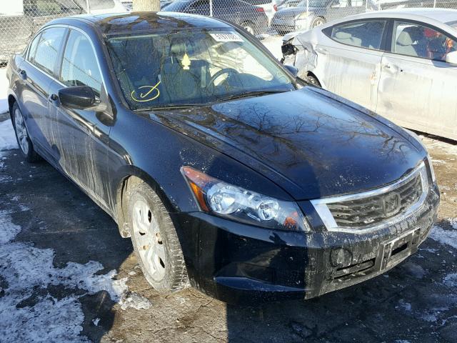 JHMCP26788C033300 - 2008 HONDA ACCORD EX BLACK photo 1