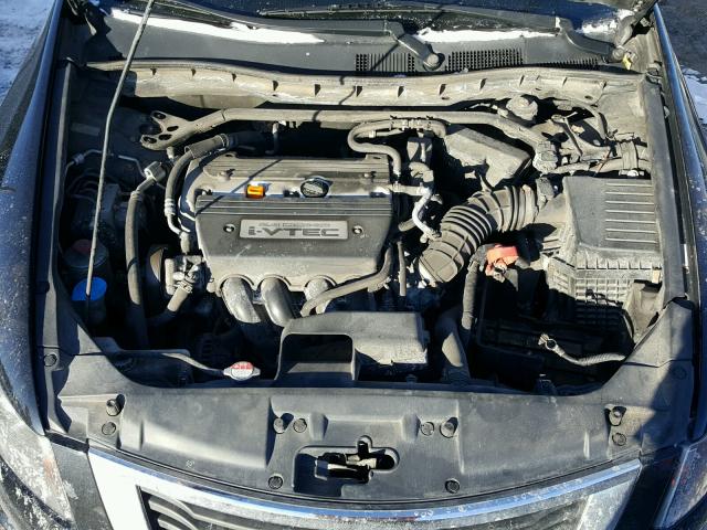 JHMCP26788C033300 - 2008 HONDA ACCORD EX BLACK photo 7