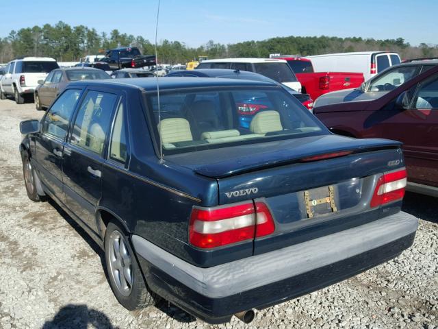 YV1LS5557T1295549 - 1996 VOLVO 850 BASE GREEN photo 3