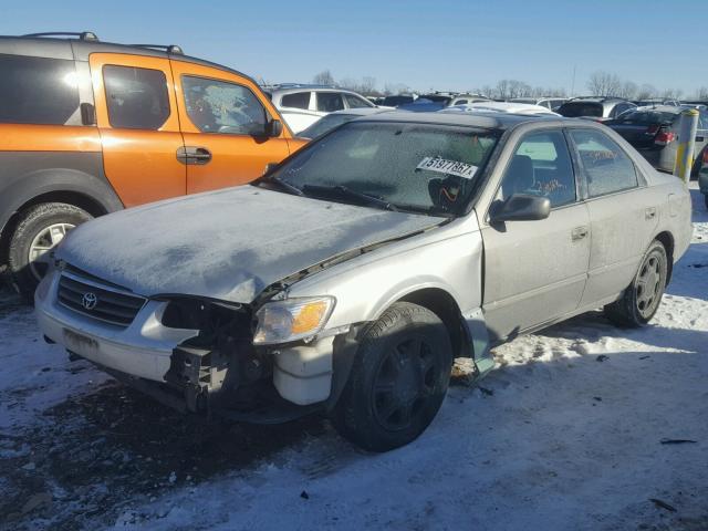 4T1BF22K9XU078468 - 1999 TOYOTA CAMRY LE ნაცრისფერი ფოტო 2