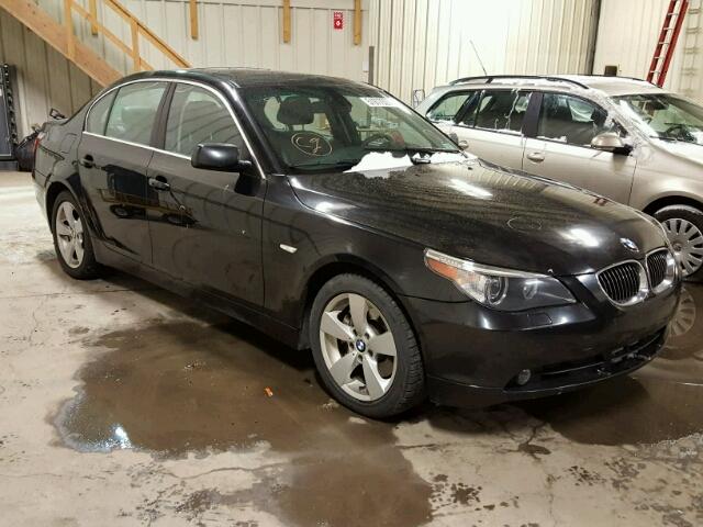 WBANF73507CU26135 - 2007 BMW 530 XI BLACK photo 1