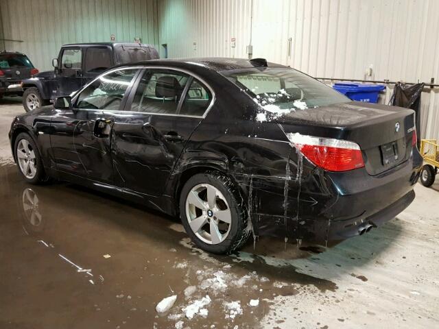 WBANF73507CU26135 - 2007 BMW 530 XI BLACK photo 3