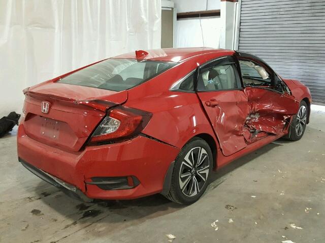 2HGFC1F73GH645812 - 2016 HONDA CIVIC EXL 红色 照片 4
