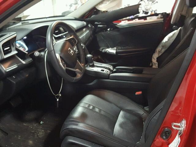 2HGFC1F73GH645812 - 2016 HONDA CIVIC EXL 红色 照片 5