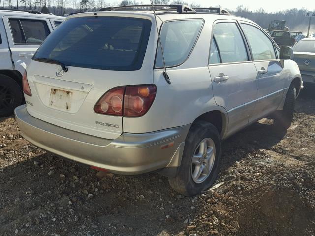 JT6GF10U8Y0057085 - 2000 LEXUS RX 300 WHITE photo 4