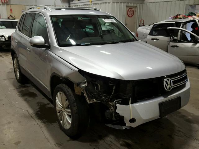 WVGBV7AX0DW507333 - 2013 VOLKSWAGEN TIGUAN S SILVER photo 1