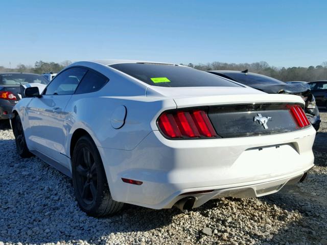 1FA6P8AM6G5301462 - 2016 FORD MUSTANG WHITE photo 3