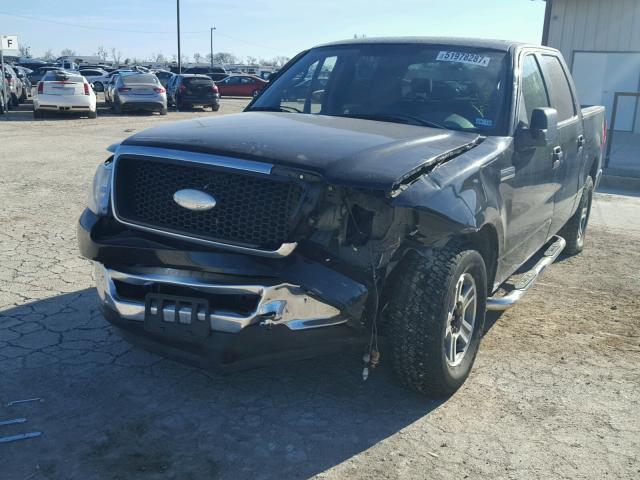 1FTRW12WX7KC46811 - 2007 FORD F150 SUPER BLACK photo 2