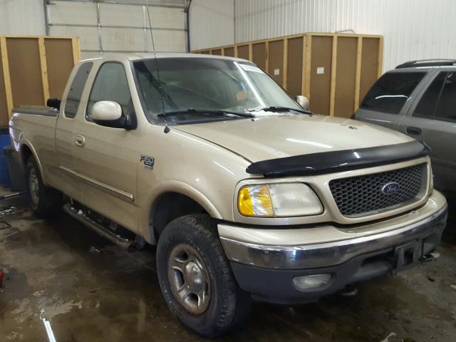 2FTRX18L7YCB00088 - 2000 FORD F150 BEIGE photo 1