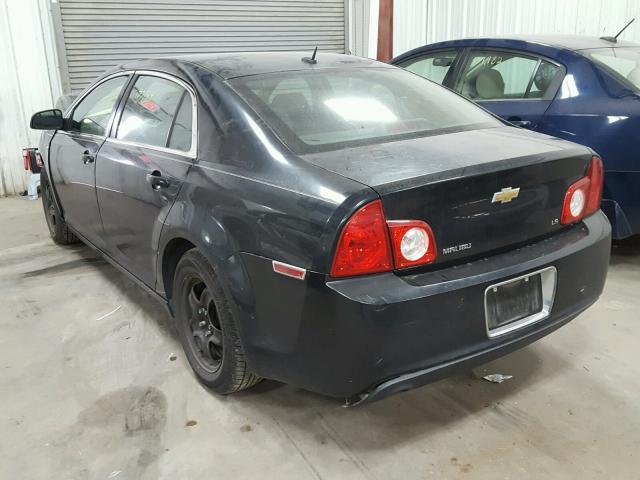 1G1ZG57B08F235507 - 2008 CHEVROLET MALIBU LS BLACK photo 3