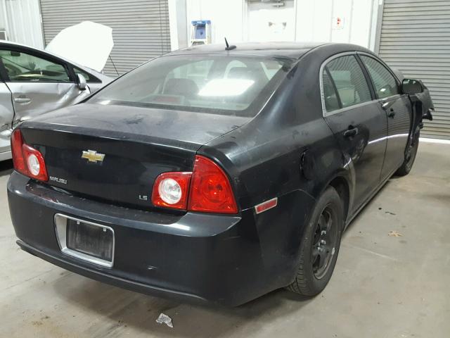 1G1ZG57B08F235507 - 2008 CHEVROLET MALIBU LS BLACK photo 4