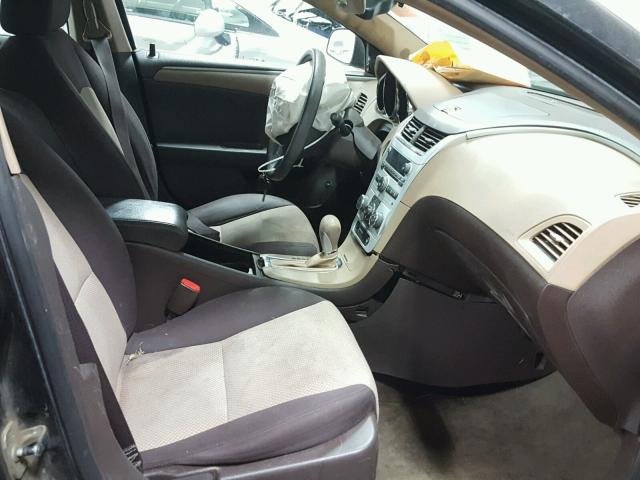 1G1ZG57B08F235507 - 2008 CHEVROLET MALIBU LS შავი ფოტო 5