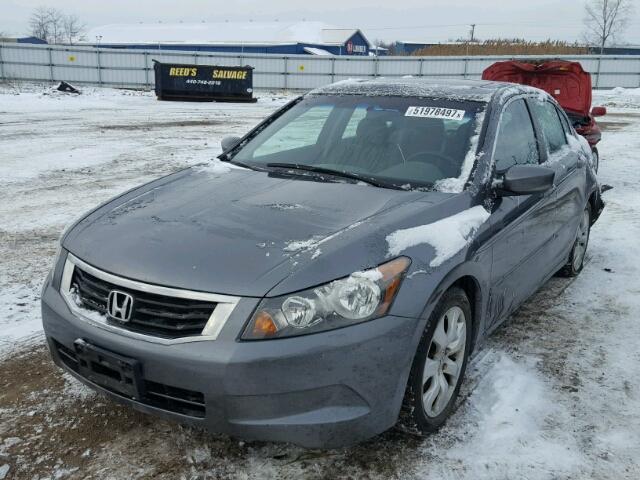 1HGCP2F71AA102638 - 2010 HONDA ACCORD EX GRAY photo 2