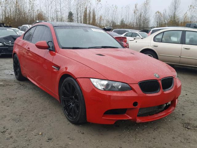 WBSWD9C52AP362651 - 2010 BMW M3 RED photo 1